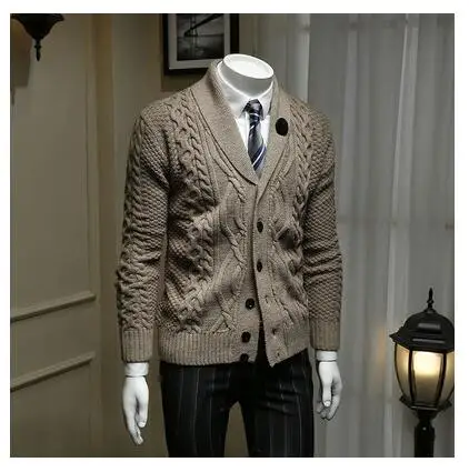 Autumn and winter business all-match Korean personality casual sweater jacket men's thick knitted cardigan sweater
Autumn and winter business all-match Korean personality casual sweater jacket men's thick knitted cardigan sweater