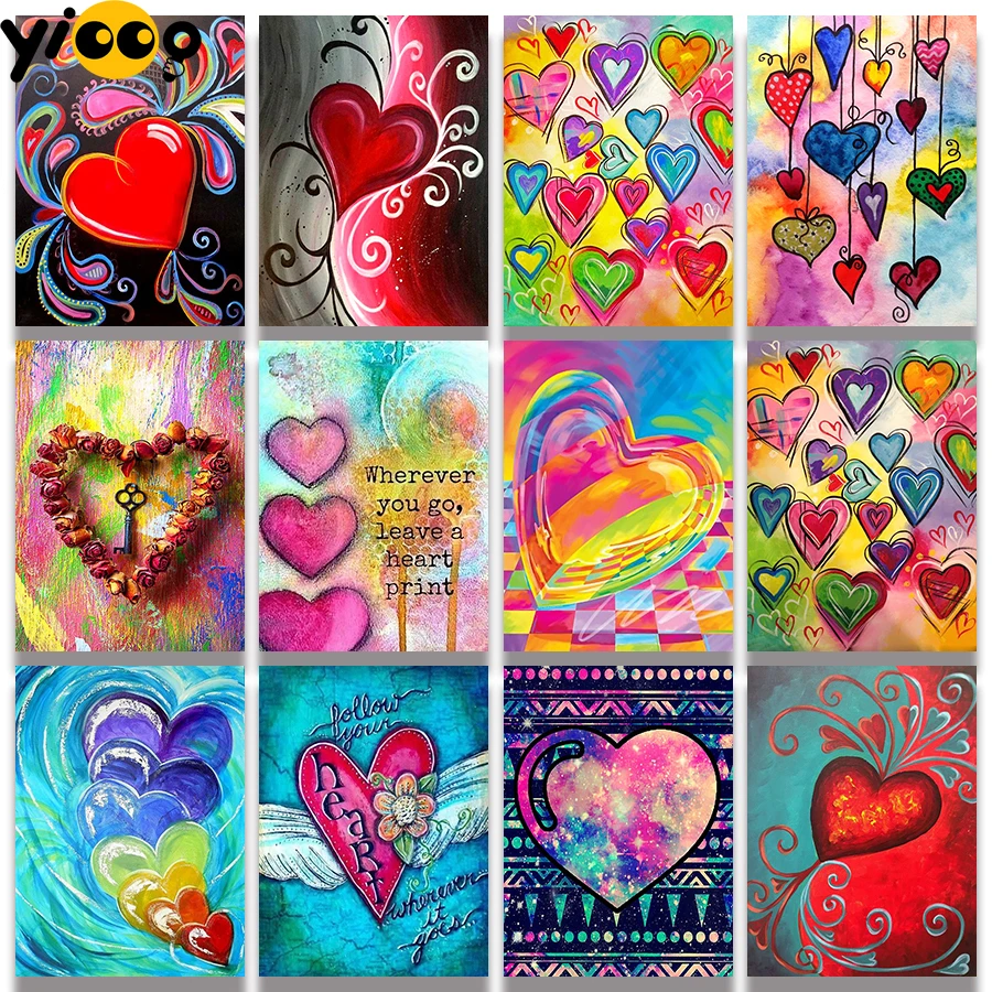 Full Square Drill Diamond Painting Cross Stitch 5D Embroidery Love Heart Series Rhinestone Mosaic Home Decor Gift TB12
Full Square Drill Diamond Painting Cross Stitch 5D Embroidery Love Heart Series Rhinestone Mosaic Home Decor Gift TB12