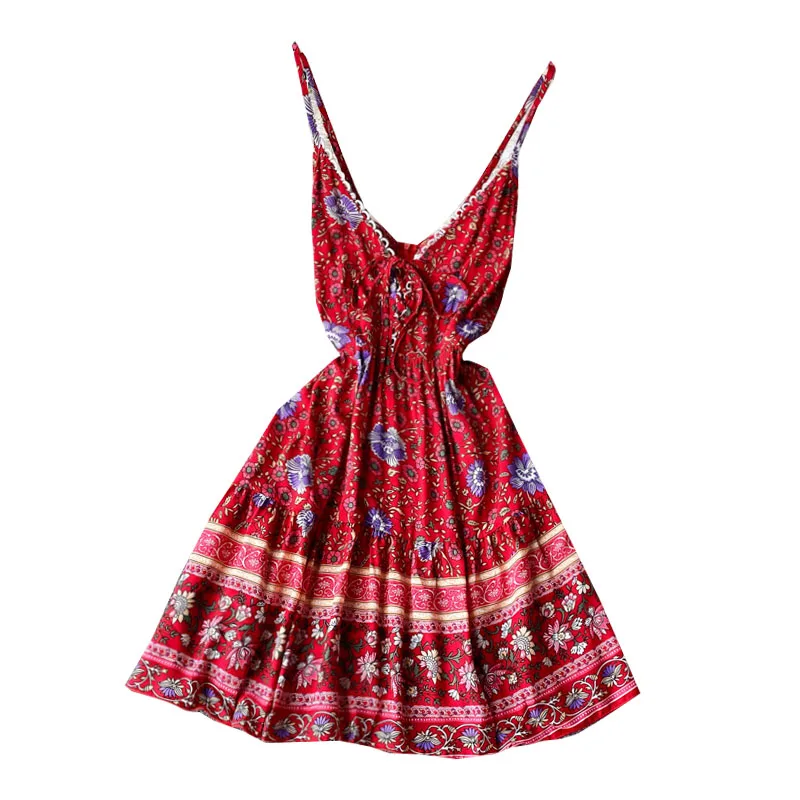sleeveless V-neck beach skirt short skirt French girls tea break skirt seaside holiday skirt suspender dress female
sleeveless V-neck beach skirt short skirt French girls tea break skirt seaside holiday skirt suspender dress female