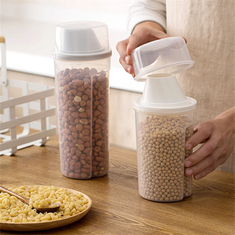 Grain Storage Box Sealed Cans Household Kitchen Plastic Covered With Transparent Jar Noodles Miscellaneous Grain Storage Cans
Grain Storage Box Sealed Cans Household Kitchen Plastic Covered With Transparent Jar Noodles Miscellaneous Grain Storage Cans