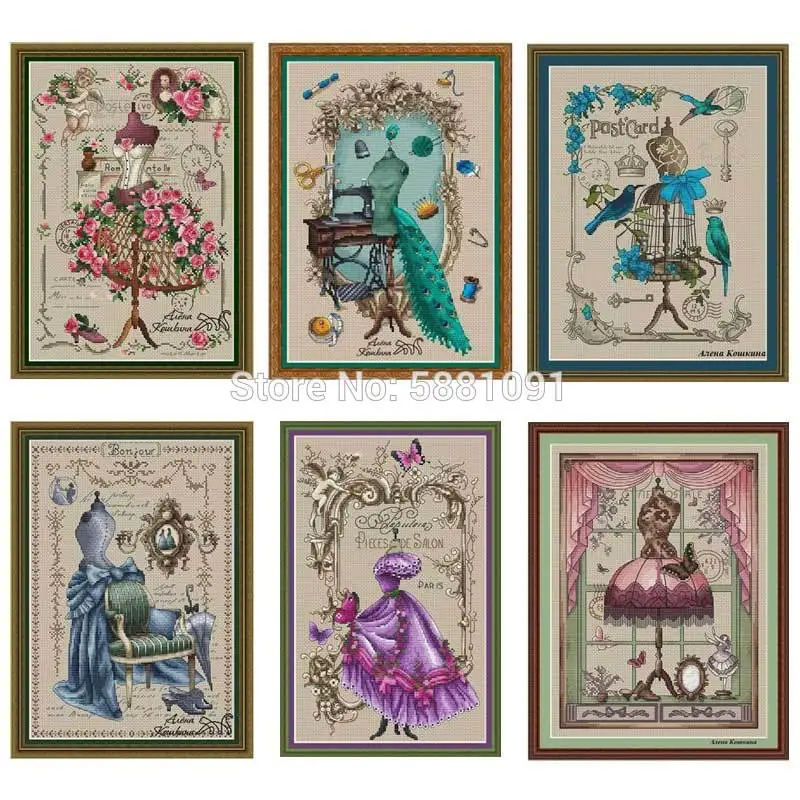 Tailor shop series pattern Counted Cross Stitch 11CT 14CT DIY Chinese Cross Stitch Kits Embroidery Needlework Sets
Tailor shop series pattern Counted Cross Stitch 11CT 14CT DIY Chinese Cross Stitch Kits Embroidery Needlework Sets