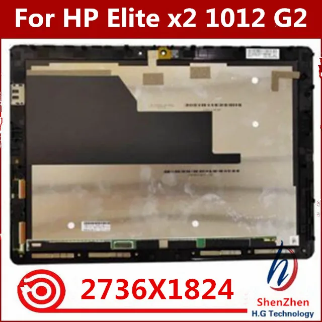 12.3"For HP Elite X2 1012 G2 LED LCD Display Screen+ Touch Digitier Glass Assembly Replacement
12.3"For HP Elite X2 1012 G2 LED LCD Display Screen+ Touch Digitier Glass Assembly Replacement