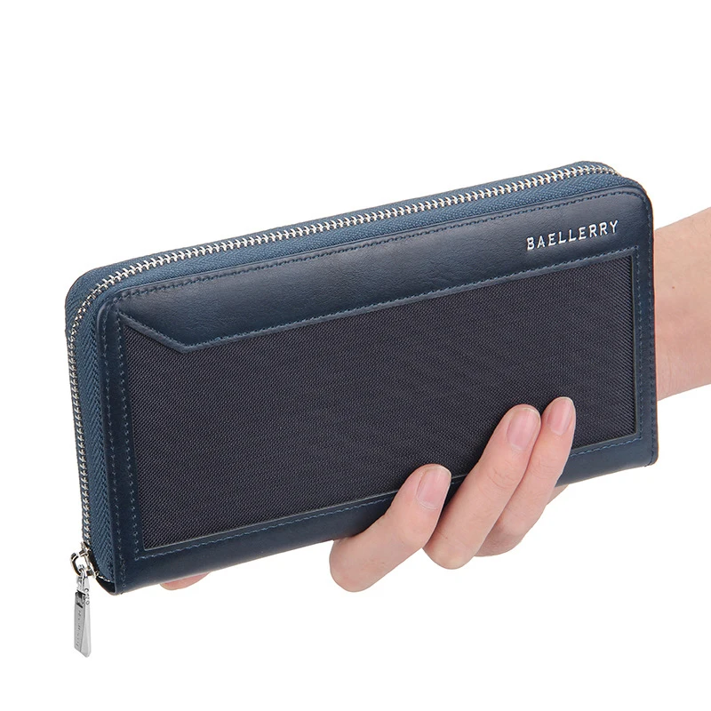 New Men's Long Wallet European and American Trend Multi-card Position Zipper Handbag Men's Leisure Wallet
New Men's Long Wallet European and American Trend Multi-card Position Zipper Handbag Men's Leisure Wallet