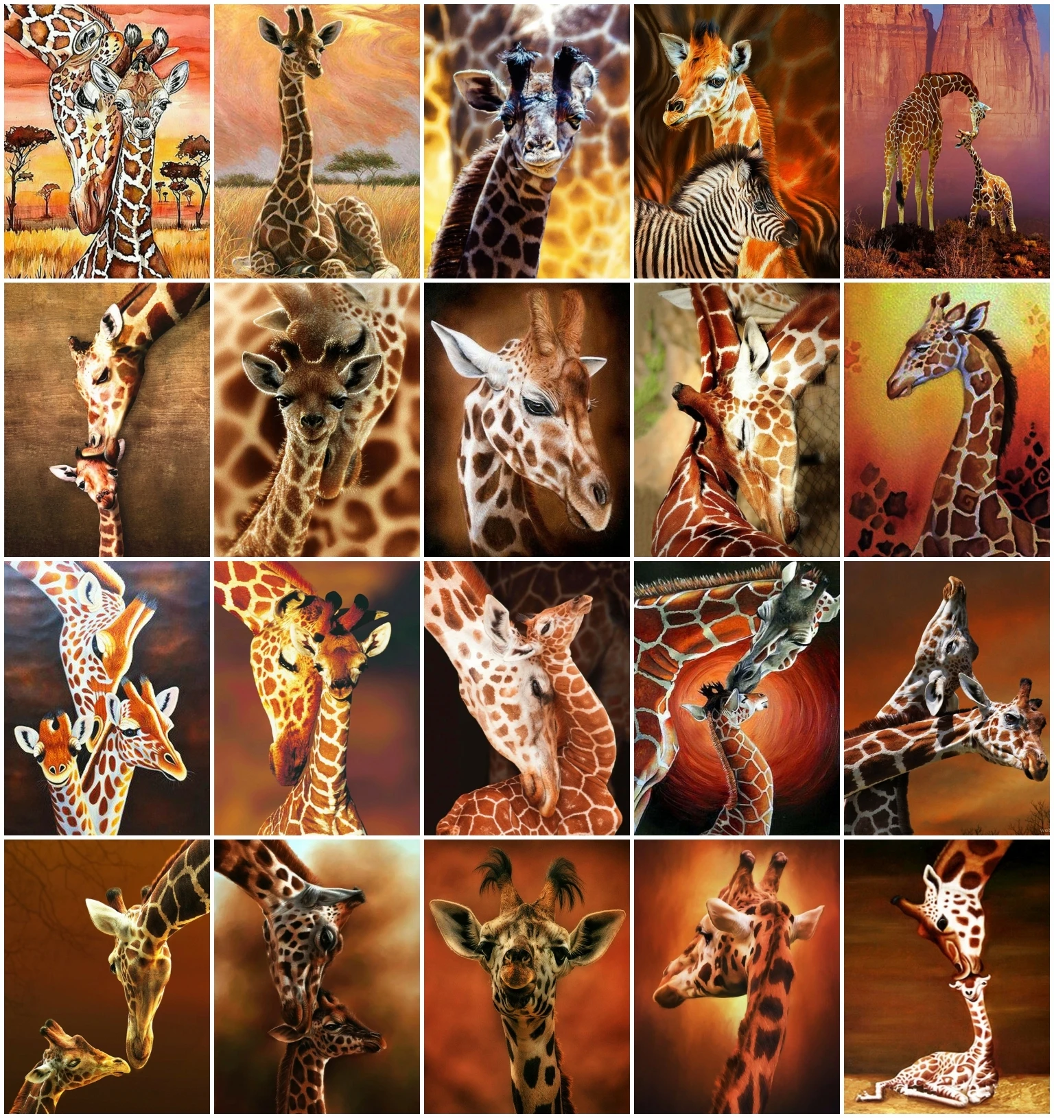 AZQSD DIY Drawing By Numbers Giraffe HandPainted On Canvas Painting By Numbers Animal Frameless Wall Decor Unique Gift
AZQSD DIY Drawing By Numbers Giraffe HandPainted On Canvas Painting By Numbers Animal Frameless Wall Decor Unique Gift