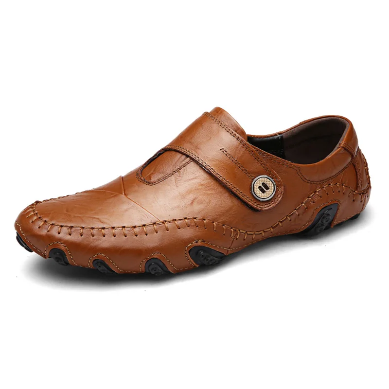 2021 Autumn Stitching Designer Shoes Men's Driving Loafers Brown Business Shoes Suction Sole Leather Moccasins Men Office Shoes
2021 Autumn Stitching Designer Shoes Men's Driving Loafers Brown Business Shoes Suction Sole Leather Moccasins Men Office Shoes