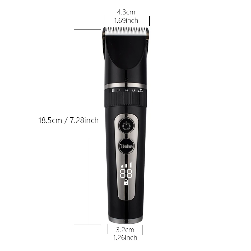 Full Body Washable Electric Hair Clipper Ceramic Professional Fine Adjustable Hair Trimmer Low Noise Hair Cutting Machine Razor
Full Body Washable Electric Hair Clipper Ceramic Professional Fine Adjustable Hair Trimmer Low Noise Hair Cutting Machine Razor