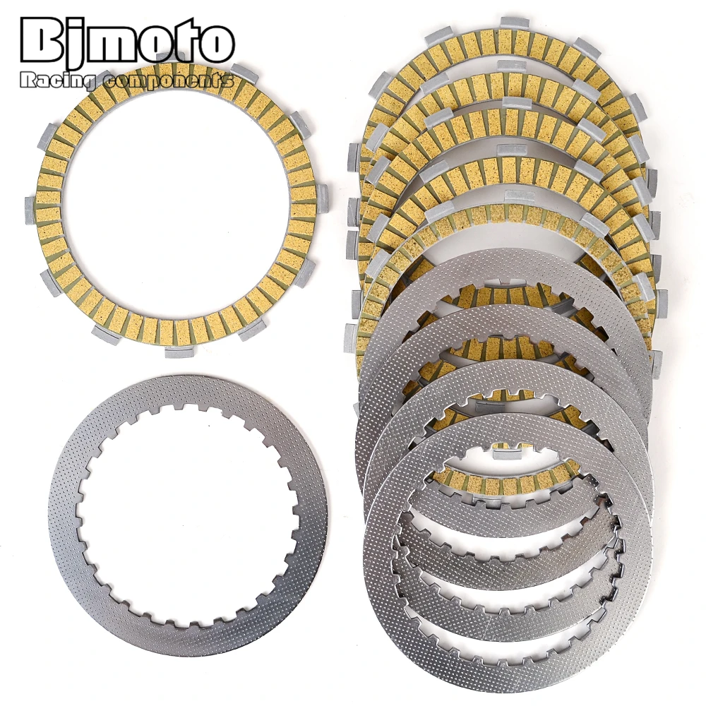 Clutch Friction Plate Set For Honda CB400 VTEC NC39 NC42 CBR500F CBR600F Hurricane CBR400 NC23 CBX550 CBX400F CB-1 CB400F
Clutch Friction Plate Set For Honda CB400 VTEC NC39 NC42 CBR500F CBR600F Hurricane CBR400 NC23 CBX550 CBX400F CB-1 CB400F