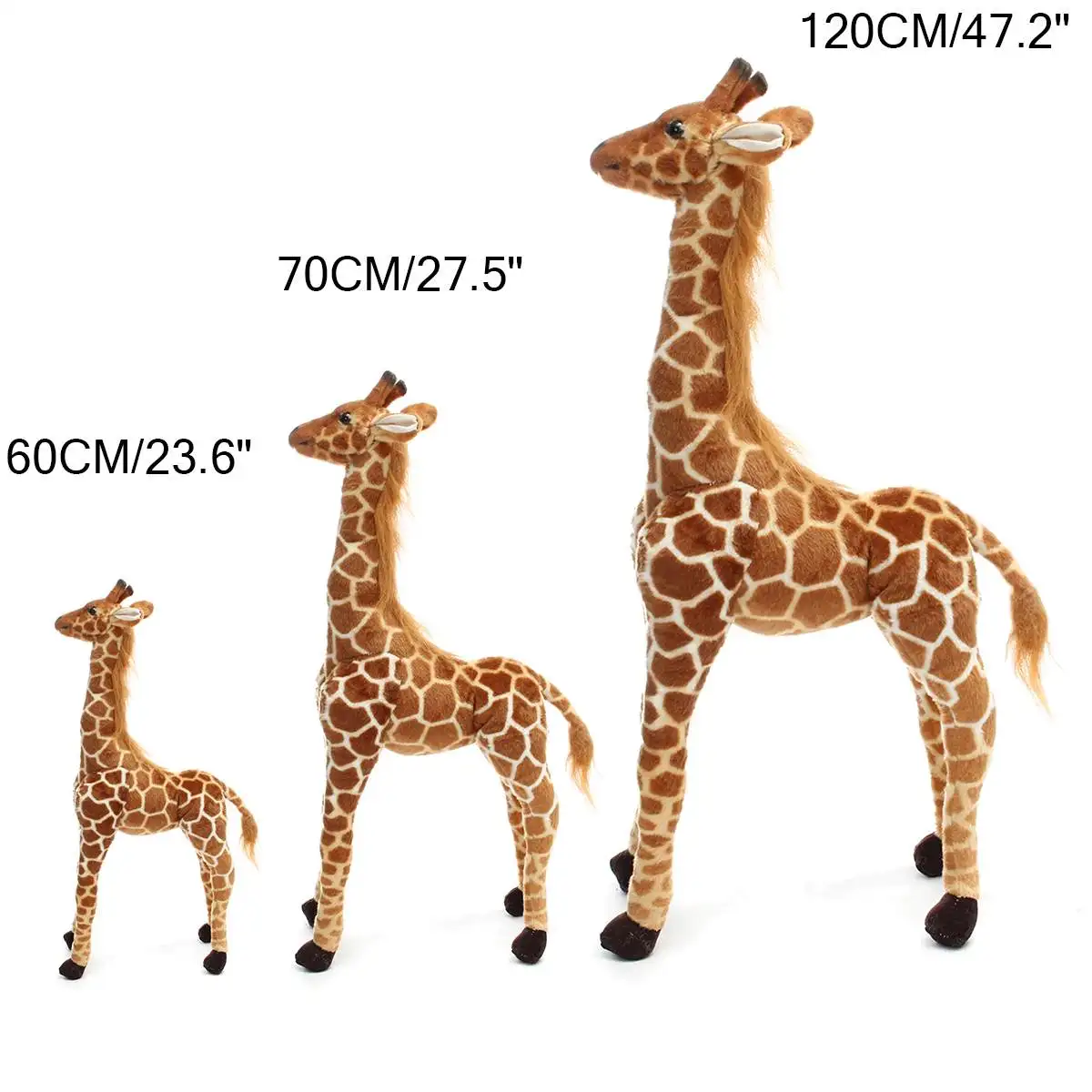 Huge Real Life Giraffe Plush Toys Cute Stuffed Animal Dolls Soft Simulation Giraffe Doll Birthday Gift Kids Toy Bedroom Decor
Huge Real Life Giraffe Plush Toys Cute Stuffed Animal Dolls Soft Simulation Giraffe Doll Birthday Gift Kids Toy Bedroom Decor
