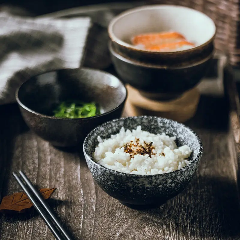 MISPOS 4.5Inch Japanese Style Rice Bowl Household Retro Bowl Ceramic Bowl Noodle Soup Bowl Breakfast Bowl Small Bowl Restaurant
MISPOS 4.5Inch Japanese Style Rice Bowl Household Retro Bowl Ceramic Bowl Noodle Soup Bowl Breakfast Bowl Small Bowl Restaurant
