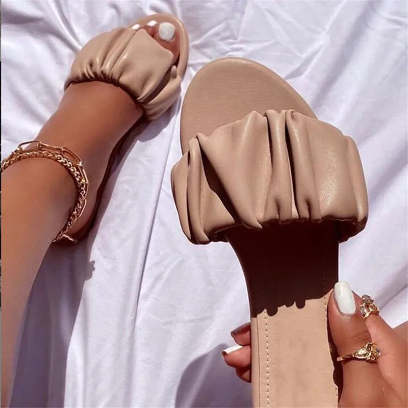 Ladies Summer Beach Flip Flops Fashion Flat Open Toe Sandals Women's Big Size Designer Slippers Outside Female Slides Home Shoes
Ladies Summer Beach Flip Flops Fashion Flat Open Toe Sandals Women's Big Size Designer Slippers Outside Female Slides Home Shoes