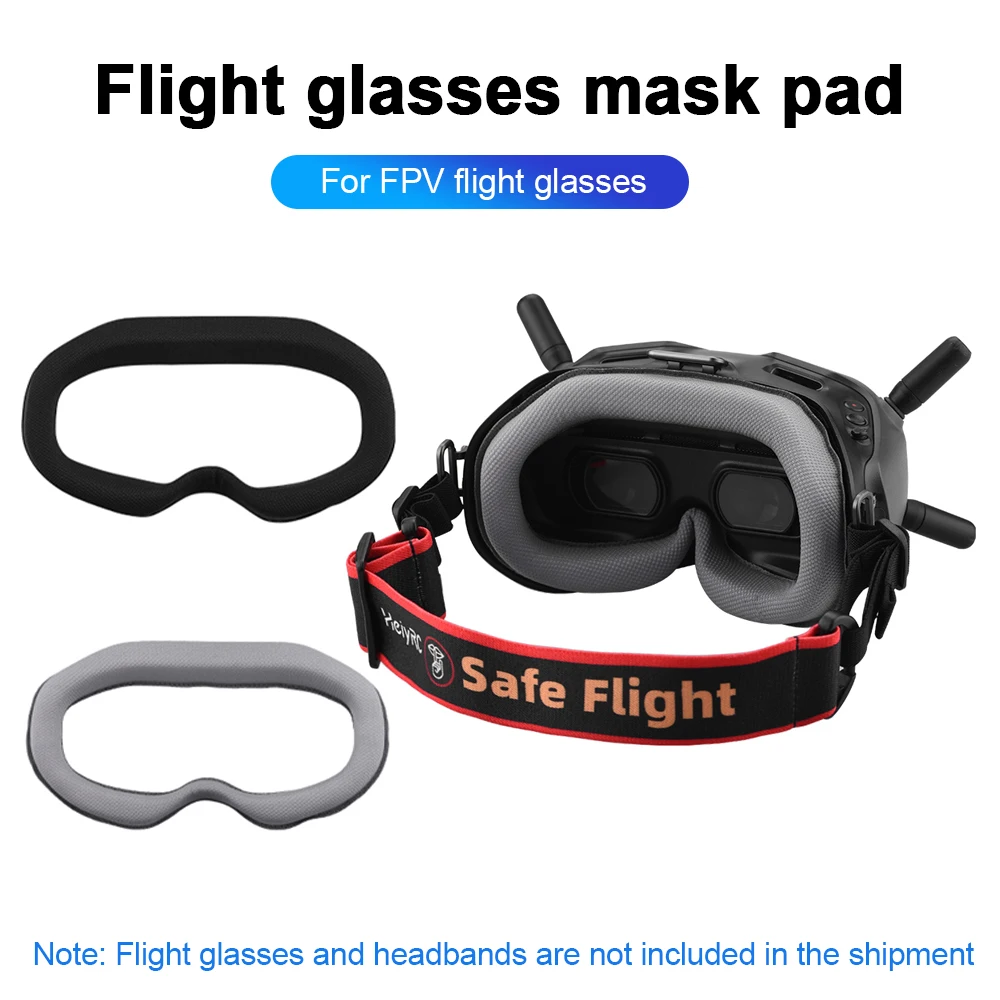 Flying Glasses Sponge Foam Padding, Adjustable Skin-Friendly Breathable Replacement Eye Pad Suitable For DJI FPV Goggles V2
Flying Glasses Sponge Foam Padding, Adjustable Skin-Friendly Breathable Replacement Eye Pad Suitable For DJI FPV Goggles V2
