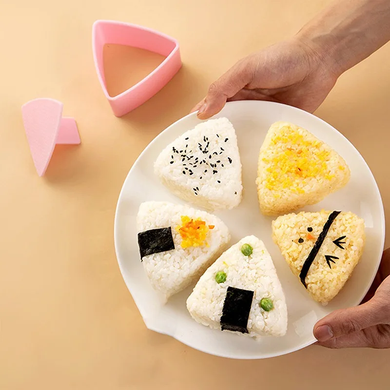 2021 New DIY Sushi Mold Onigiri Rice Ball Food Press Triangular Sushi Maker Mold Sushi Kit Japanese Kitchen Bento Accessories
2021 New DIY Sushi Mold Onigiri Rice Ball Food Press Triangular Sushi Maker Mold Sushi Kit Japanese Kitchen Bento Accessories
