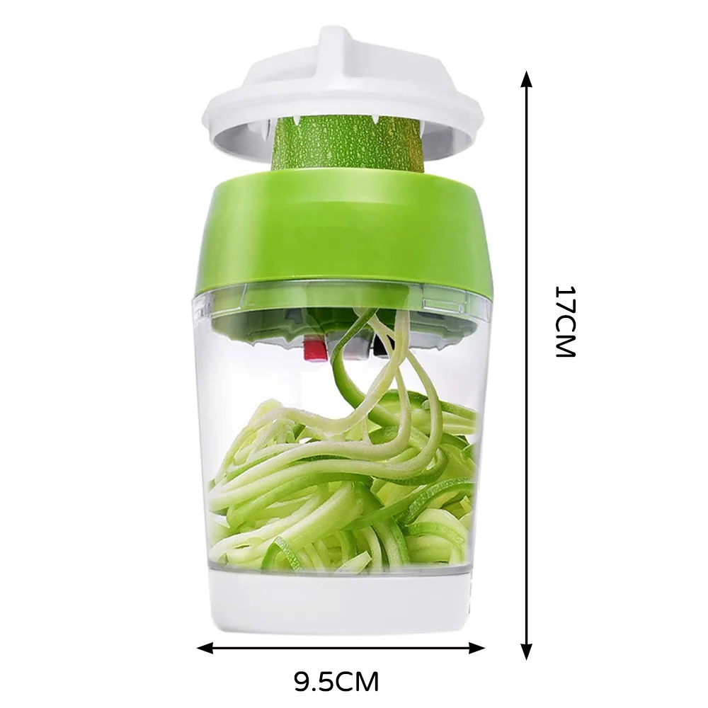 5in1 Handheld Spiral Vegetable Shredder Adjustable Grater 4 in 1 Crisper Slicer Kitchen Tool Manual Potato Carrot Radish Cutter
5in1 Handheld Spiral Vegetable Shredder Adjustable Grater 4 in 1 Crisper Slicer Kitchen Tool Manual Potato Carrot Radish Cutter