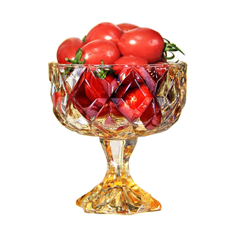 Crystal Glass Fruit Cup Candy Cup Ice Cream Dessert Bowl Multi-Function High Footed Fruit Tray Simple Fashion Salad Bowl
Crystal Glass Fruit Cup Candy Cup Ice Cream Dessert Bowl Multi-Function High Footed Fruit Tray Simple Fashion Salad Bowl