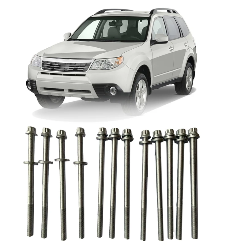 Head Bolts Kit for Subaru Impreza Forester Outback Legacy Baja SOHC Non Turbo 11095AA123 11095AA141
Head Bolts Kit for Subaru Impreza Forester Outback Legacy Baja SOHC Non Turbo 11095AA123 11095AA141