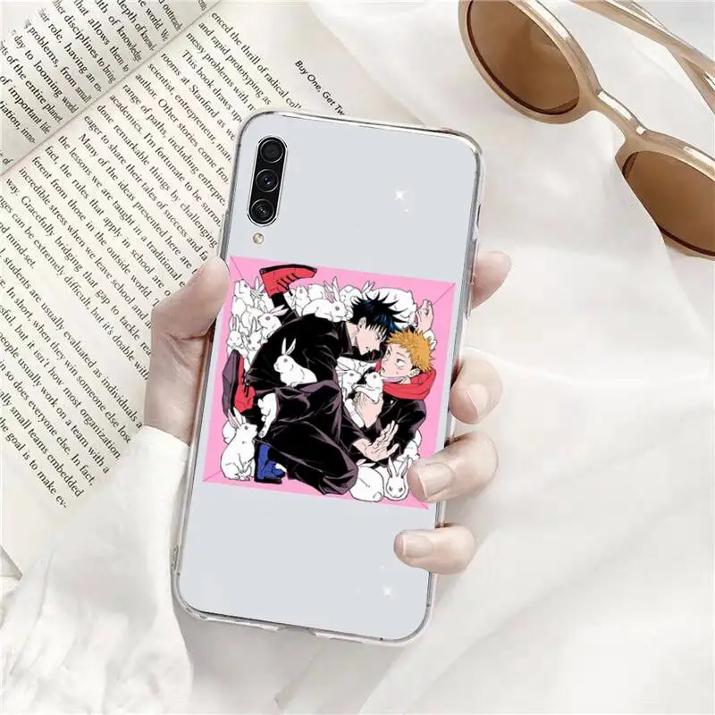 Anime Jujutsu Kaisen Phone Case Transparent Clear For Samsung Galaxy A71 A21s S8 S9 S10 plus note 20 ultra
Anime Jujutsu Kaisen Phone Case Transparent Clear For Samsung Galaxy A71 A21s S8 S9 S10 plus note 20 ultra