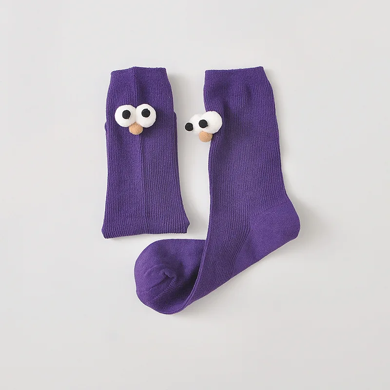 Autumn And winter new women's socks big eyes straight doll socks cotton socks two wear without heels Sesame Street piled socks
Autumn And winter new women's socks big eyes straight doll socks cotton socks two wear without heels Sesame Street piled socks