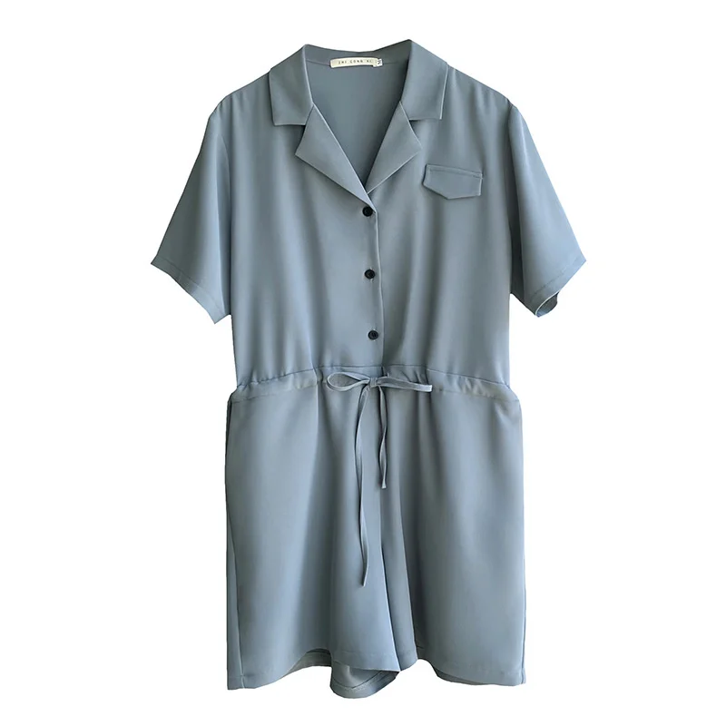 Yeeloca High Street Solid Color Playsuits Women 2021 Summer New Loose Rompers Korean Fashion Loose Casual Bottoms 
Yeeloca High Street Solid Color Playsuits Women 2021 Summer New Loose Rompers Korean Fashion Loose Casual Bottoms