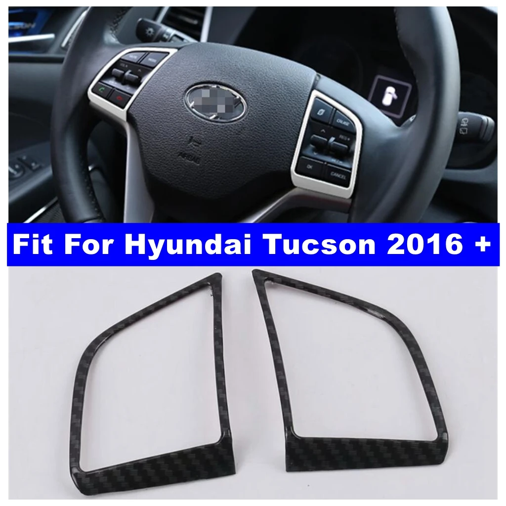 Car Accessories Steering Wheel Button Decoration Frame Cover Trim For Hyundai Tucson 2016 - 2020 ABS Matte / Carbon Fiber Look
Car Accessories Steering Wheel Button Decoration Frame Cover Trim For Hyundai Tucson 2016 - 2020 ABS Matte / Carbon Fiber Look
