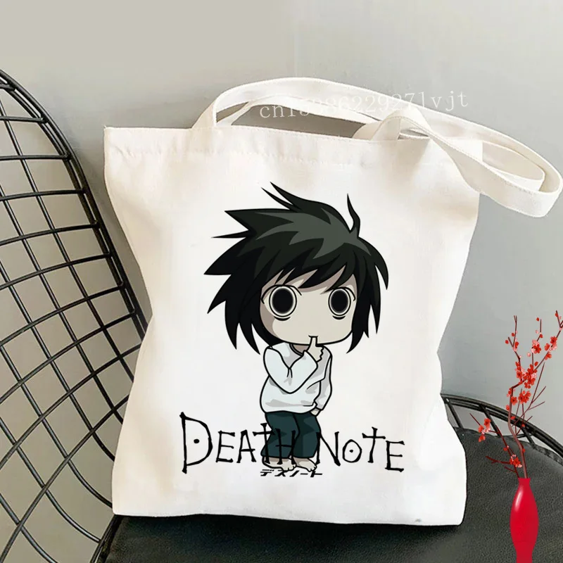Death Note shopping bag shopping cotton eco shopper bolsas de tela bag net reusable sac cabas tote custom
Death Note shopping bag shopping cotton eco shopper bolsas de tela bag net reusable sac cabas tote custom