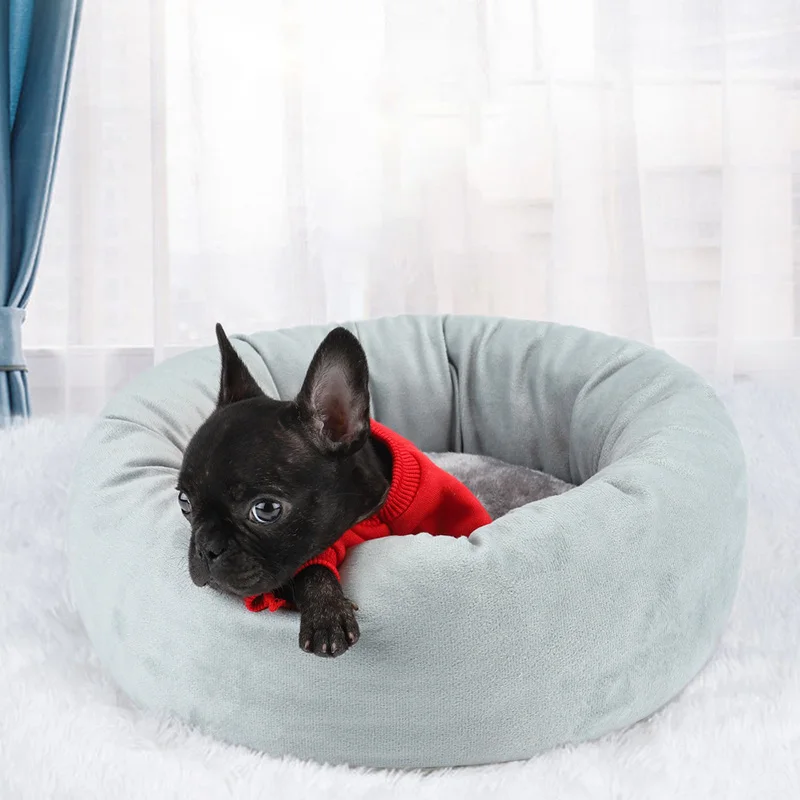 Pet Dog Bed Round Cat House Kennel Warm Cozy Pet Sleeping Cushion Dog Baskets Puppy Kitten Lounger Nest Dogs Accessories
Pet Dog Bed Round Cat House Kennel Warm Cozy Pet Sleeping Cushion Dog Baskets Puppy Kitten Lounger Nest Dogs Accessories