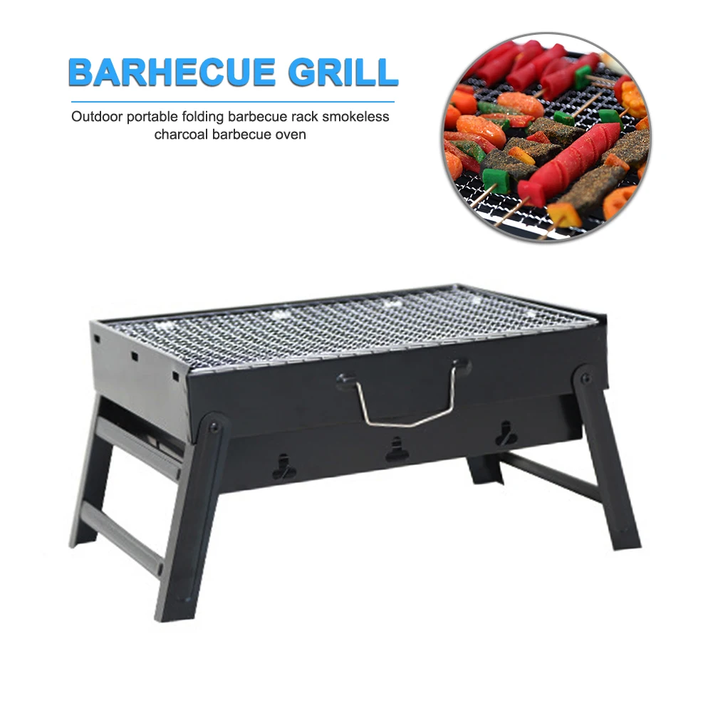 Outdoor Portable Barbecue Grill Folding Camping BBQ Grill Rack Carbon Oven Party Cooking Tools 
Outdoor Portable Barbecue Grill Folding Camping BBQ Grill Rack Carbon Oven Party Cooking Tools