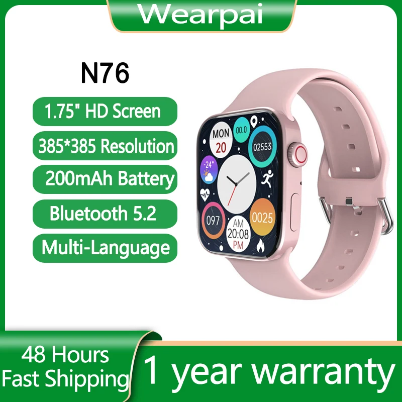 Smart Watch 7 PK HW22 Wearpai N76 Smartwatch 7 Men Women IWO 44mm 1.77 Inch 385*385 PK Series 7 Heart For Android IOS
Smart Watch 7 PK HW22 Wearpai N76 Smartwatch 7 Men Women IWO 44mm 1.77 Inch 385*385 PK Series 7 Heart For Android IOS