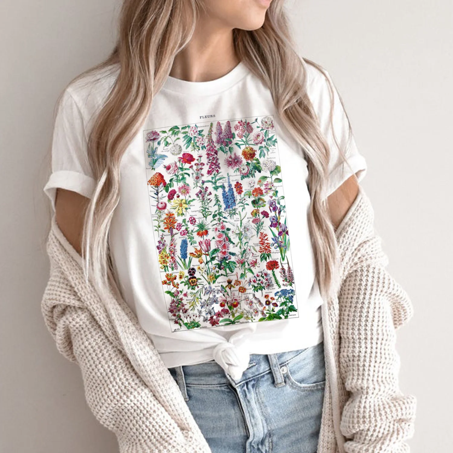 В винтажном стиле; С дикими цветами футболка Boho Chic Цветочный принт женские футболки милые женские топы эстетику Cottagecore одежда
В винтажном стиле; С дикими цветами футболка Boho Chic Цветочный принт женские футболки милые женские топы эстетику Cottagecore одежда