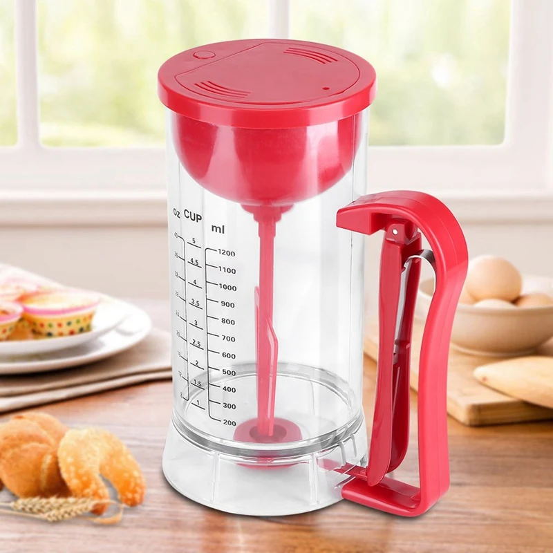 EAS-Battery Dispenser, Cordless Electric Battery Powered Mixer Battery Powered Dispenser Pancake Cupcake Waffle Batter Maker Mac
EAS-Battery Dispenser, Cordless Electric Battery Powered Mixer Battery Powered Dispenser Pancake Cupcake Waffle Batter Maker Mac