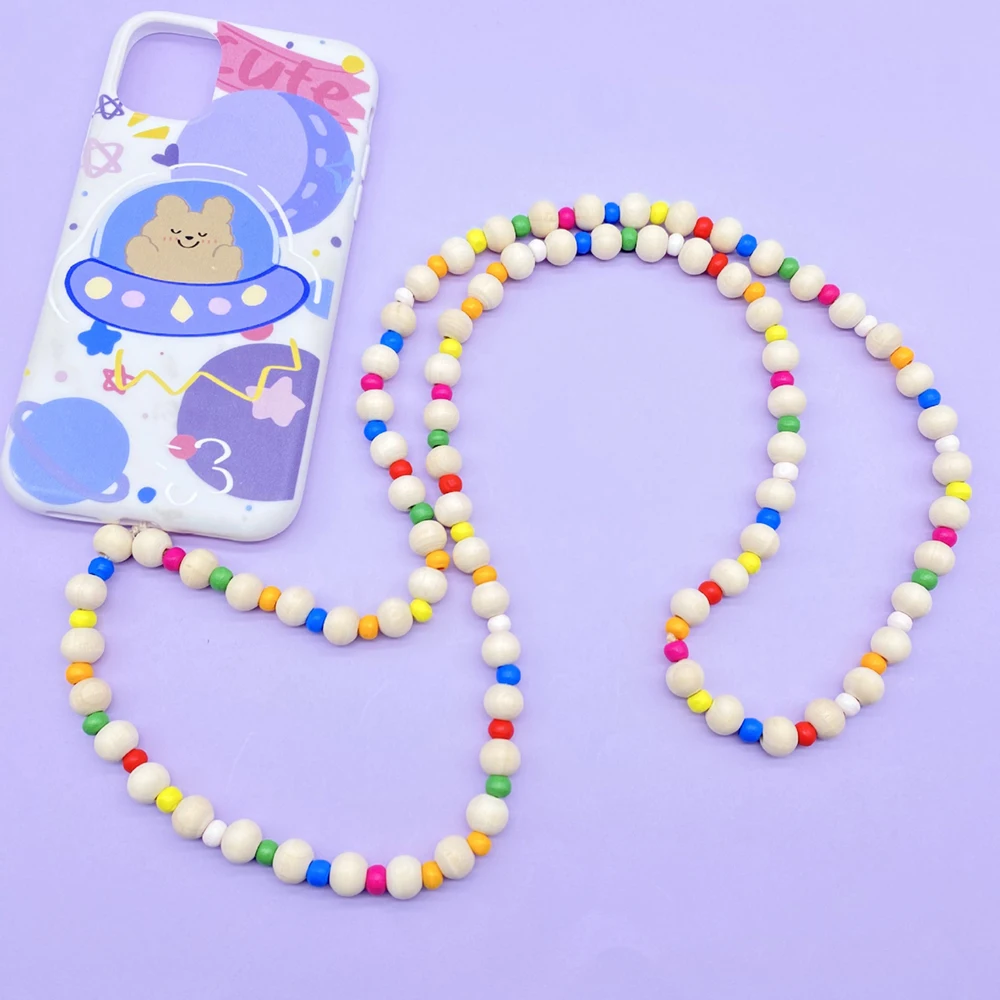 Fashion Beads Chain Decoration Men And Women Can Use Color Beads Spring And Summer With Acrylic Mobile Phone Chain Wholesale
Fashion Beads Chain Decoration Men And Women Can Use Color Beads Spring And Summer With Acrylic Mobile Phone Chain Wholesale