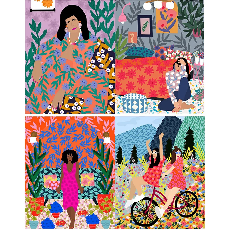 5D DIY Girl Leaves Diamond Painting Cross Stitch Full Square Round Drill Embroidery Colorful Handmade Room Wall Decor Craft
5D DIY Girl Leaves Diamond Painting Cross Stitch Full Square Round Drill Embroidery Colorful Handmade Room Wall Decor Craft
