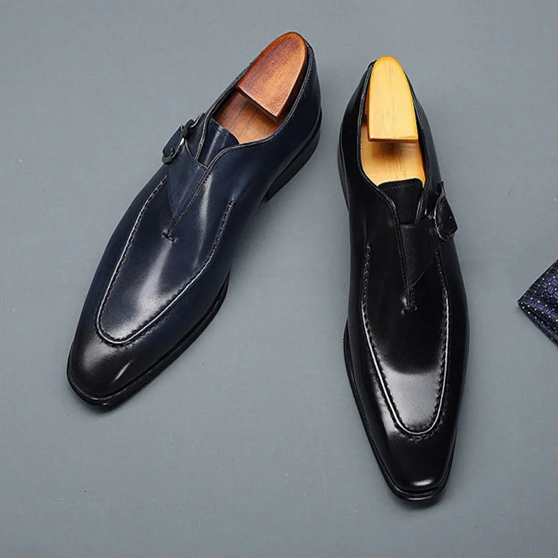 Italian Handmade Boss Oxford Dress Shoes Monk Strap Mens Genuine Leather Suit Pointed Toe Wedding Formal Tuxedo Shoes Men F38
Italian Handmade Boss Oxford Dress Shoes Monk Strap Mens Genuine Leather Suit Pointed Toe Wedding Formal Tuxedo Shoes Men F38