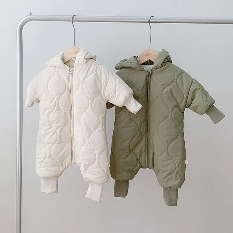 Warm Coveralls For Infants Toddlers Winter Thickened Boys Romper Baby Girls Out Clothes Baby Kids Jumpsuit TZ804
Warm Coveralls For Infants Toddlers Winter Thickened Boys Romper Baby Girls Out Clothes Baby Kids Jumpsuit TZ804