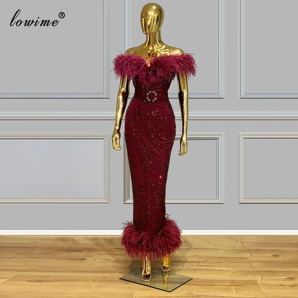 2020 Vintage Burgundy Mermaid Cocktail Dresses Bateau Women Prom Dress Party Ankle -Length Red Carpet Runaway Gowns Customize
2020 Vintage Burgundy Mermaid Cocktail Dresses Bateau Women Prom Dress Party Ankle -Length Red Carpet Runaway Gowns Customize