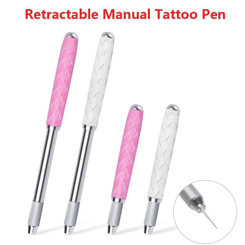 New Arrive 2pcs Retractable Tebori Microblading Eyebrow EyeLine Pen Tattoo Machine Manual Microblade Permanent Makeup Tools
New Arrive 2pcs Retractable Tebori Microblading Eyebrow EyeLine Pen Tattoo Machine Manual Microblade Permanent Makeup Tools