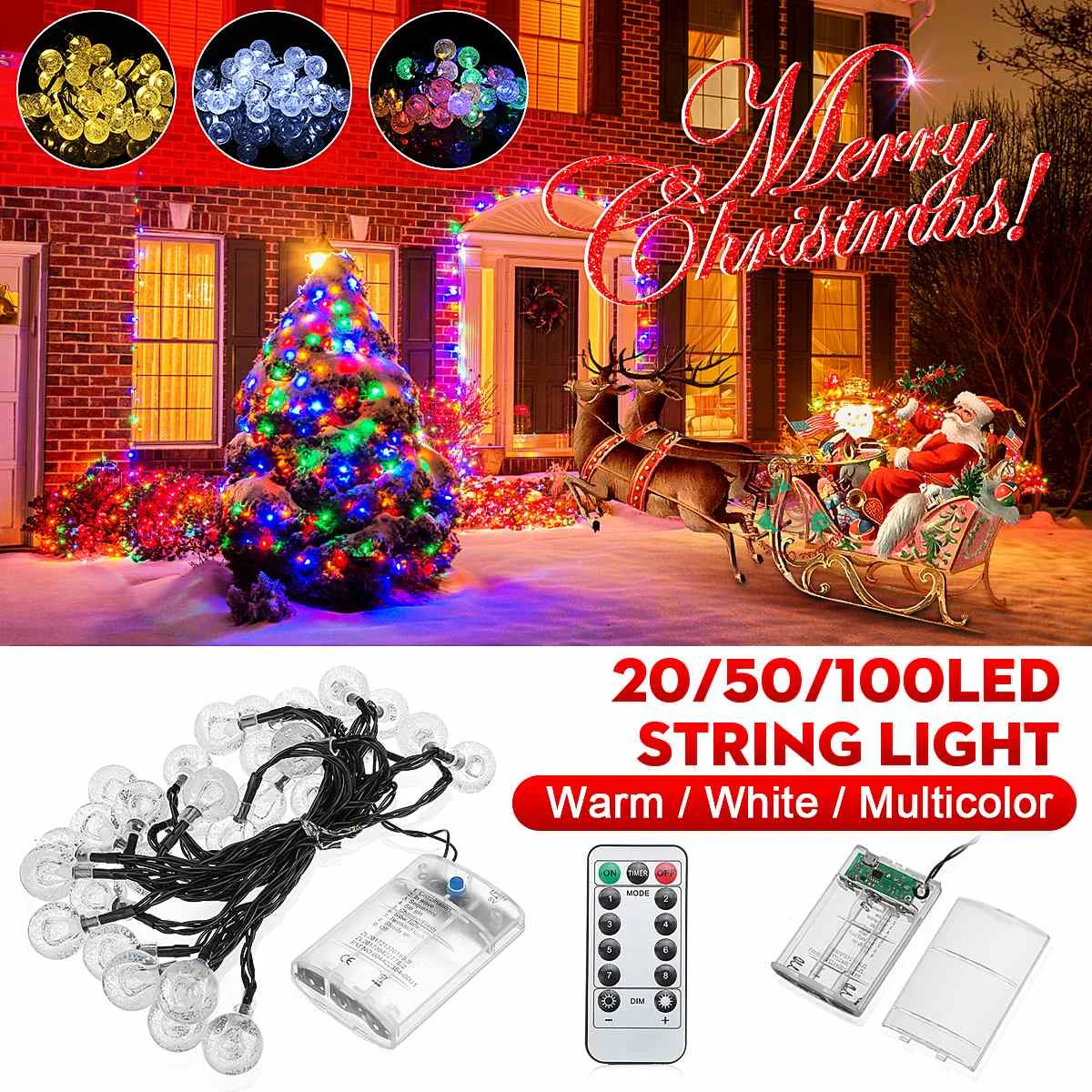 Waterproof Upoom String Lights Garden Outdoor String Lights Crystal Ball Fairy Lights Decoration Lighting for Home Garden Patio
Waterproof Upoom String Lights Garden Outdoor String Lights Crystal Ball Fairy Lights Decoration Lighting for Home Garden Patio