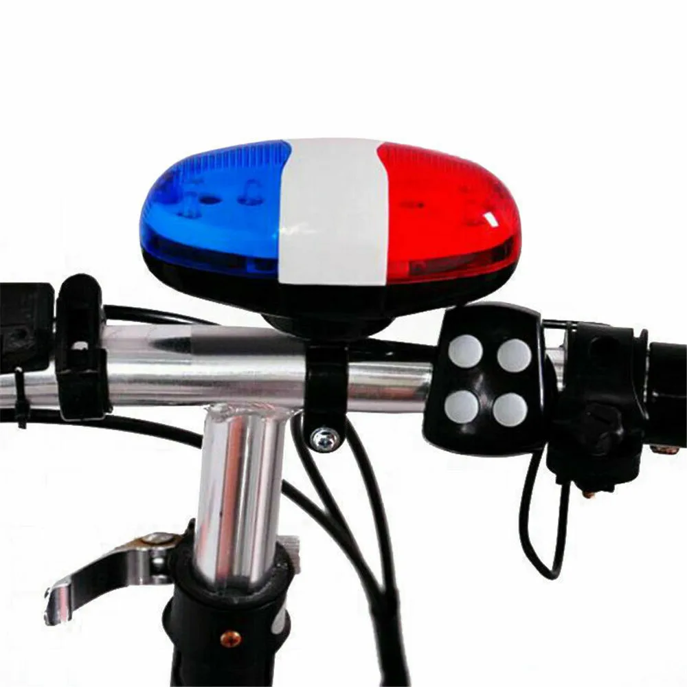 Bicycle Bell Police Car Light Electronic Horn Siren Bike Bell Flashlight Headlamp 6LED Trumpet Bicycle Light Cycling Accessories
Bicycle Bell Police Car Light Electronic Horn Siren Bike Bell Flashlight Headlamp 6LED Trumpet Bicycle Light Cycling Accessories