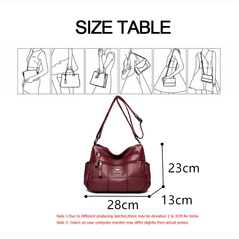 Soft PU Leather Women's Bucket Bags Large-capacity Waterproof Female Handbags Vintage Soft Crossbody Bags Multifunctional Pocket
Soft PU Leather Women's Bucket Bags Large-capacity Waterproof Female Handbags Vintage Soft Crossbody Bags Multifunctional Pocket