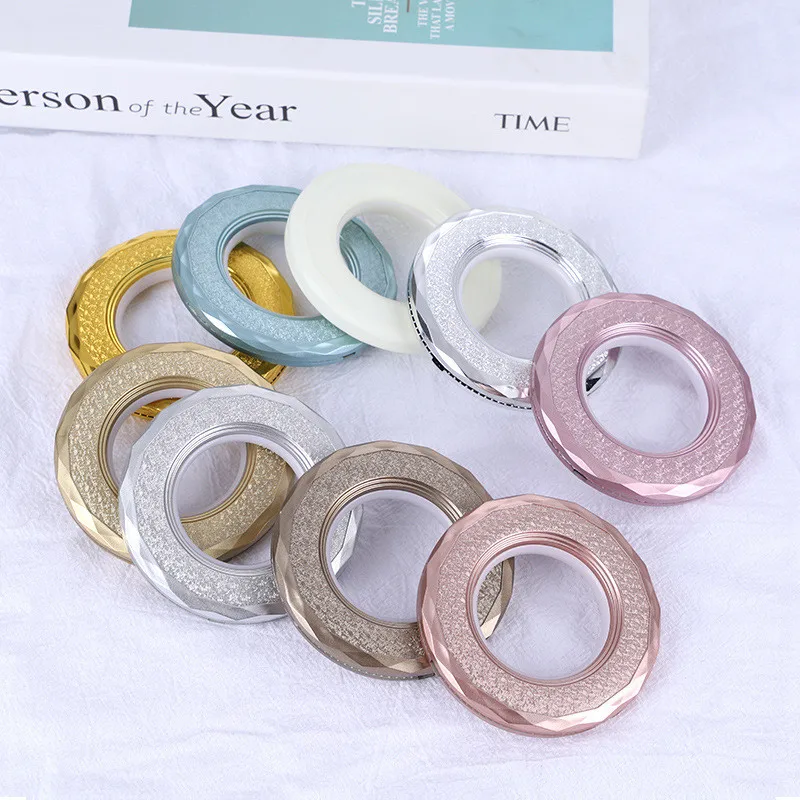 Luxury Lvory Plastic Curtain Rings Diamond Edge Curtain Roman Ring 42mm Diameter Circle Eyelet Home Decor Curtain Accessories 4
Luxury Lvory Plastic Curtain Rings Diamond Edge Curtain Roman Ring 42mm Diameter Circle Eyelet Home Decor Curtain Accessories 4