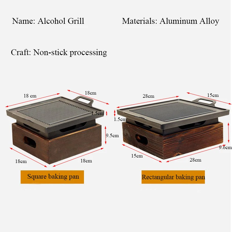 Smokeless Portable BBQ Grill Korean Japanese Barbecue Grill Charcoal BBQ Oven Alcohol Stove Household Non-stick Cooking Tools
Smokeless Portable BBQ Grill Korean Japanese Barbecue Grill Charcoal BBQ Oven Alcohol Stove Household Non-stick Cooking Tools