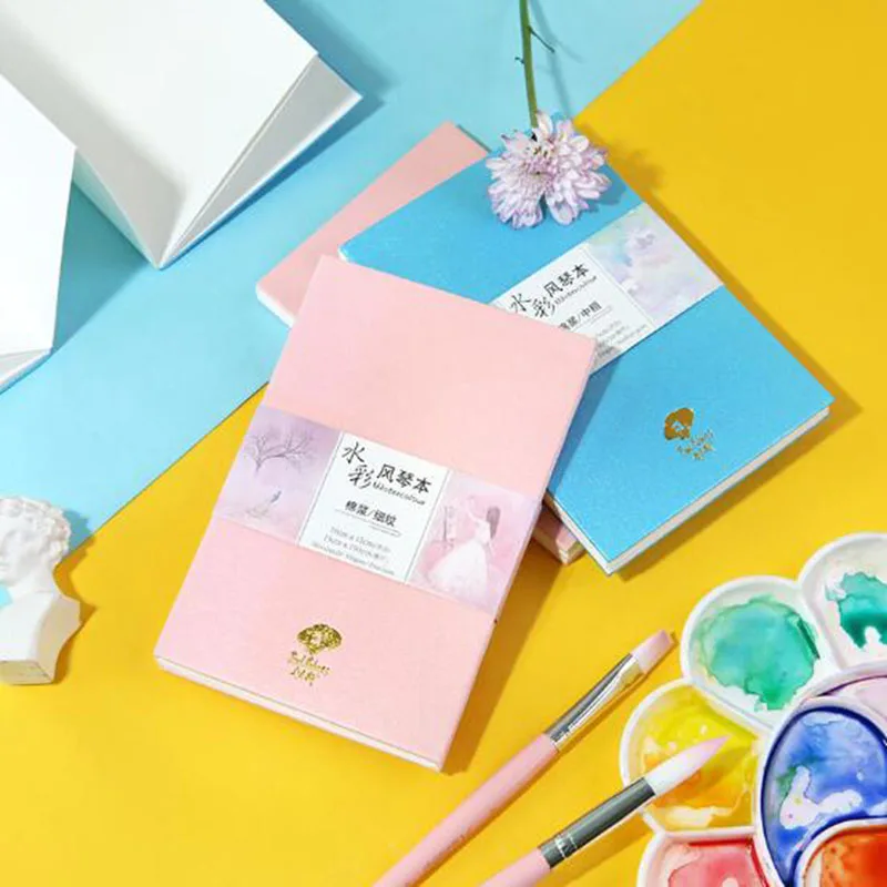 Watercolor Book Travel Drawing Notebooks Fine-grained Medium-thick Watercolor Paper Folding Pamphlet Art Supply
Watercolor Book Travel Drawing Notebooks Fine-grained Medium-thick Watercolor Paper Folding Pamphlet Art Supply