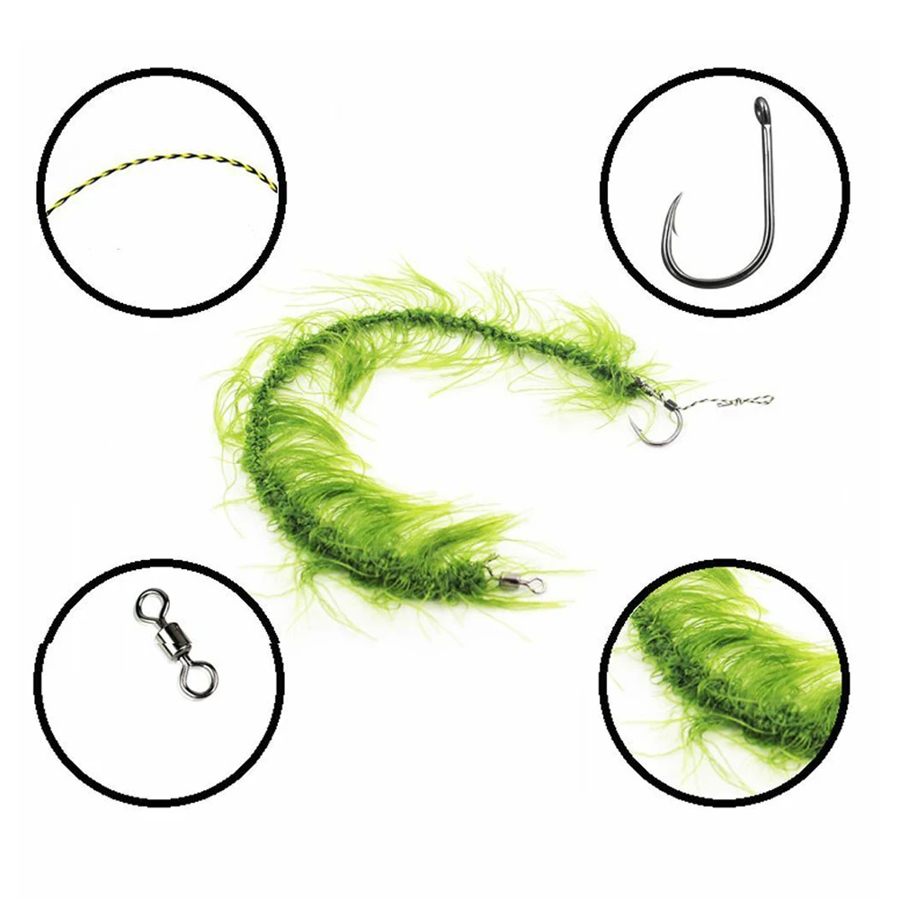 2Pcs Carp Fishing Accessories Ready Made Hair Rigs With Hook And SeaWeed Line Fishing Terminal Tackle Accessories Pesca
2Pcs Carp Fishing Accessories Ready Made Hair Rigs With Hook And SeaWeed Line Fishing Terminal Tackle Accessories Pesca