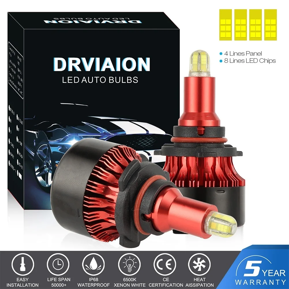 2PCS H1 H7 H8/H9/H11 3D Car LED Headlight running lights for car 200W 20000LM 6500K led light bulbs Canbus Auto LED Headlights
2PCS H1 H7 H8/H9/H11 3D Car LED Headlight running lights for car 200W 20000LM 6500K led light bulbs Canbus Auto LED Headlights