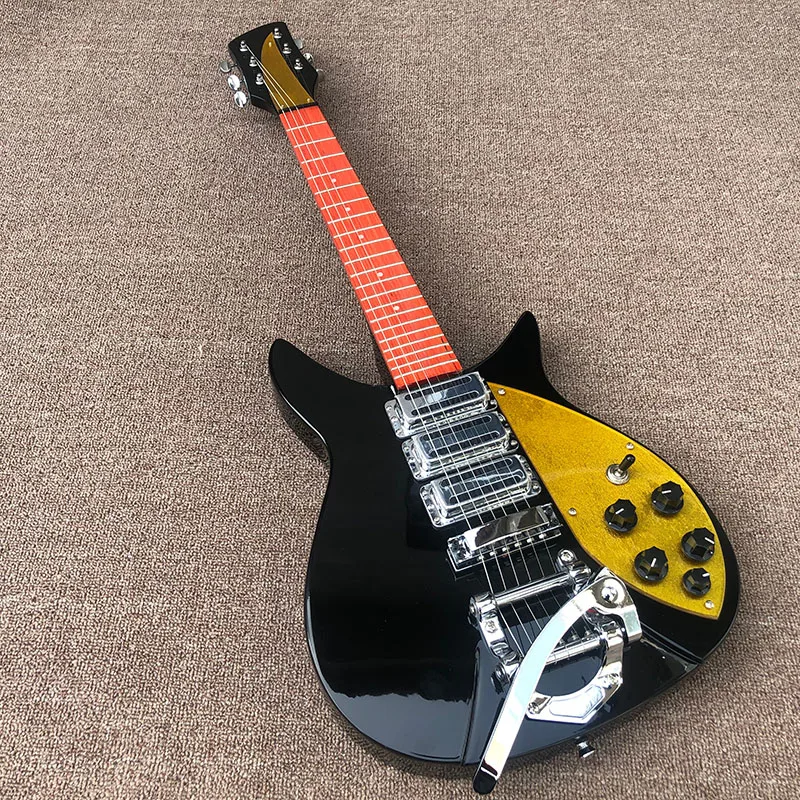 2020 High quality Ricken 325 Electric Guitar,Black paint Short size electric guitar,free shipping
2020 High quality Ricken 325 Electric Guitar,Black paint Short size electric guitar,free shipping