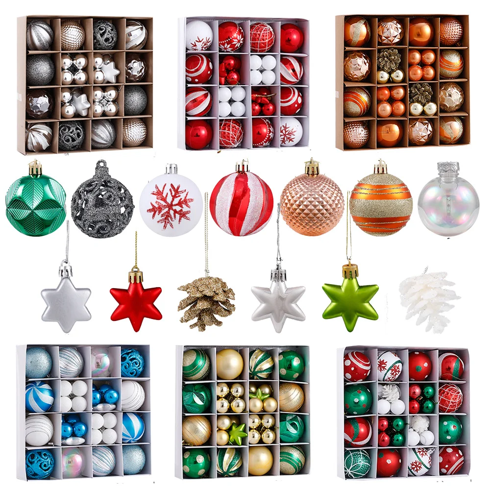 42 шт./корт. Рождественские шары, украшение для рождественской елки, искусственное украшение для дома, праздника, вечеринки, подвесной шар, ро... 
42 шт./корт. Рождественские шары, украшение для рождественской елки, искусственное украшение для дома, праздника, вечеринки, подвесной шар, ро...