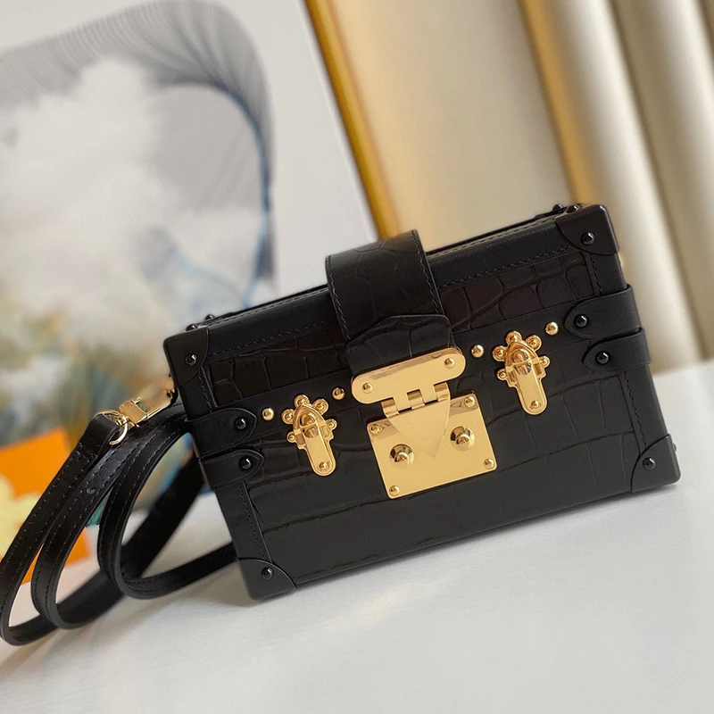 Famous Luxury Women Bags Genuine Leather Customized Hardware Messenger Bag Lady Box Shoulder Bag Top Quality
Famous Luxury Women Bags Genuine Leather Customized Hardware Messenger Bag Lady Box Shoulder Bag Top Quality