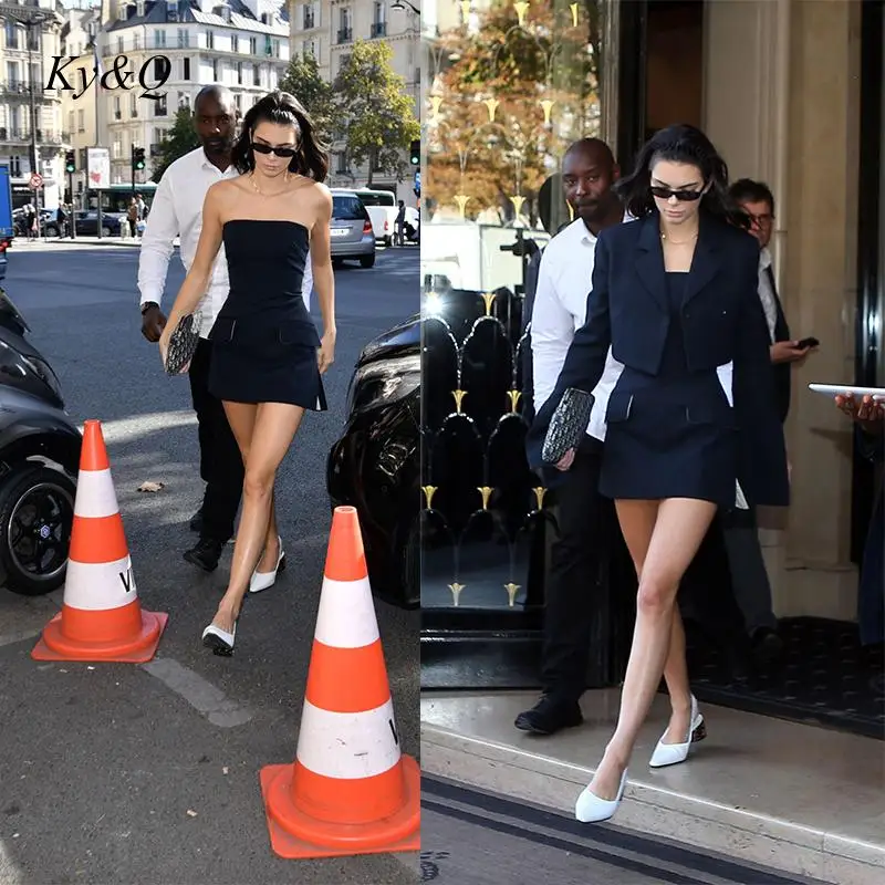 Brand Fashion Long Sleeve Blazer Jacket + Slim Dress Strapless Two Piece Set Women Suit Short Coat Breast Wrap Dresses Clothes
Brand Fashion Long Sleeve Blazer Jacket + Slim Dress Strapless Two Piece Set Women Suit Short Coat Breast Wrap Dresses Clothes