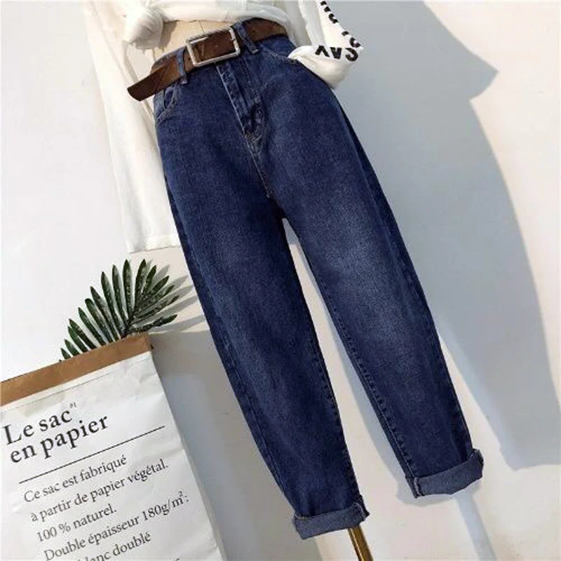 MAZEROUT Vintage High Waist Pencil Loose Jeans Pant Autumn Women Streetwear Female Denim Buttons Zipper Plus Size 5XL 100kg Belt
MAZEROUT Vintage High Waist Pencil Loose Jeans Pant Autumn Women Streetwear Female Denim Buttons Zipper Plus Size 5XL 100kg Belt