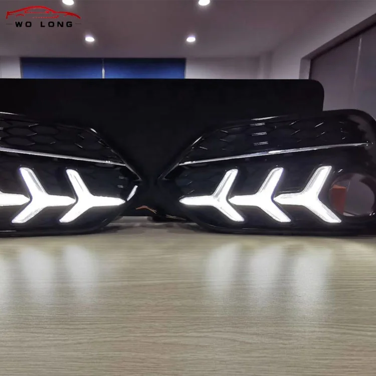 Car Refit High temperature resistance LED DRL 12V Tricolor Daytime Running Lights Headlight For Honda civic 2020 2021
Car Refit High temperature resistance LED DRL 12V Tricolor Daytime Running Lights Headlight For Honda civic 2020 2021
