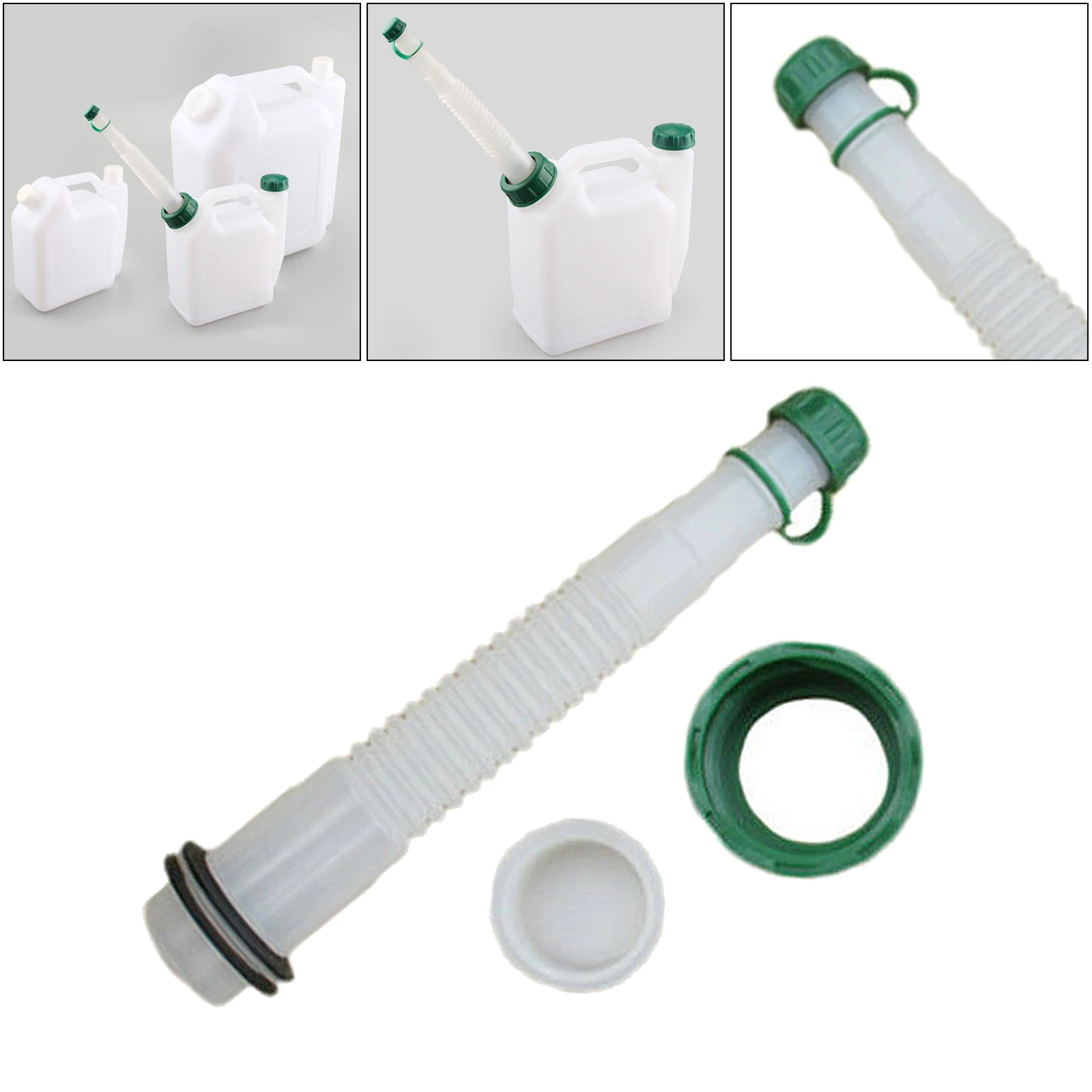 Gas Can Spout Replacement with Gasket, , Collar s Plugs
Gas Can Spout Replacement with Gasket, , Collar s Plugs